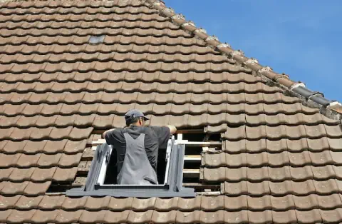 Pose de velux - Landorthe